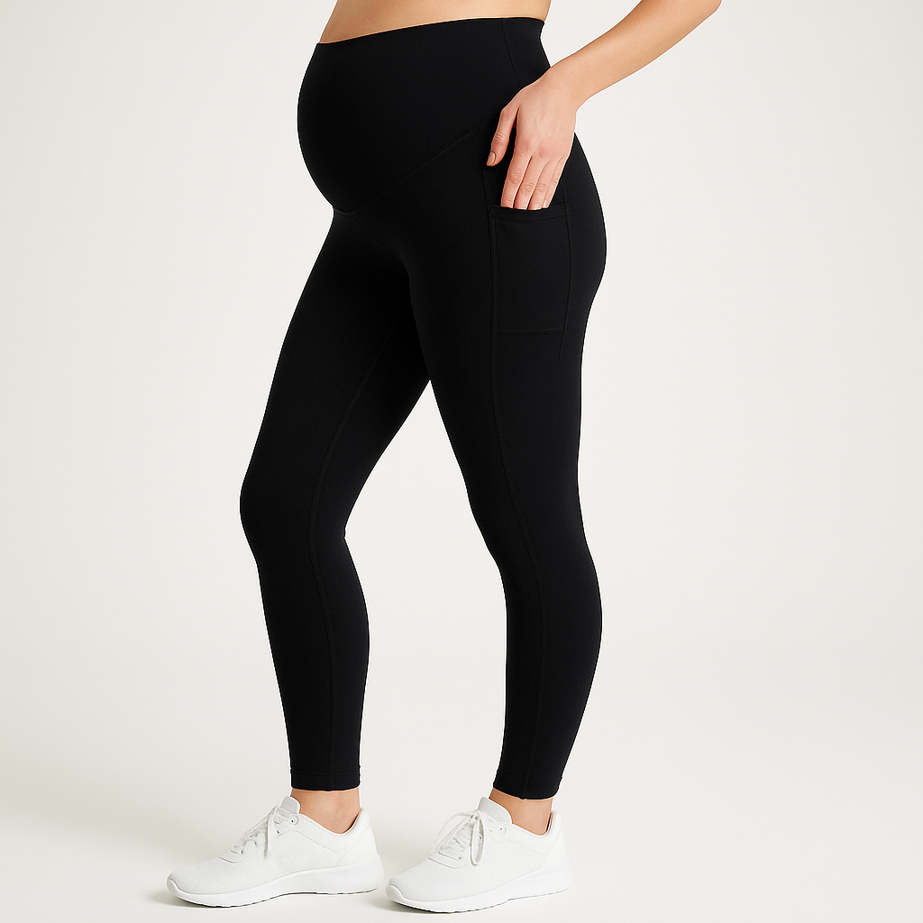 ComfortRise – High-Waist Maternity Yoga Pants
