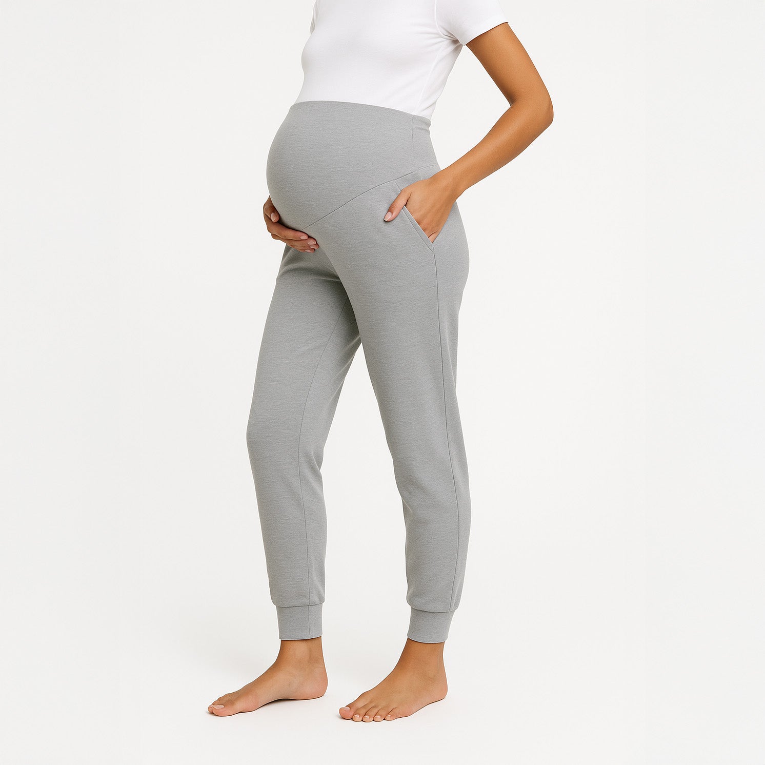 EaseMate – High-Waist Maternity Lounge Joggers