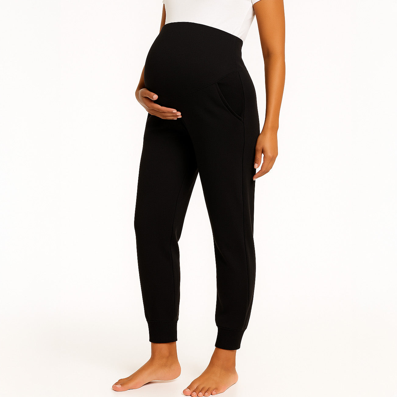 EaseMate – High-Waist Maternity Lounge Joggers