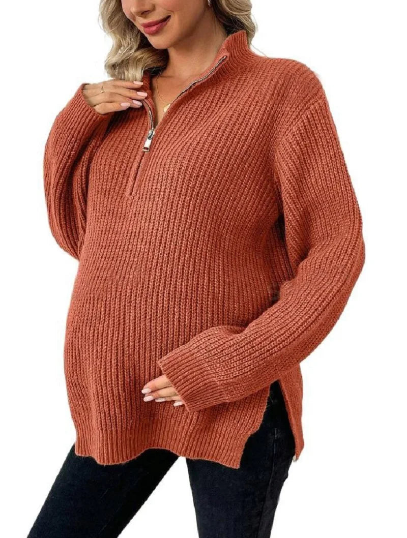 WovenNest – Knit Maternity Pullover