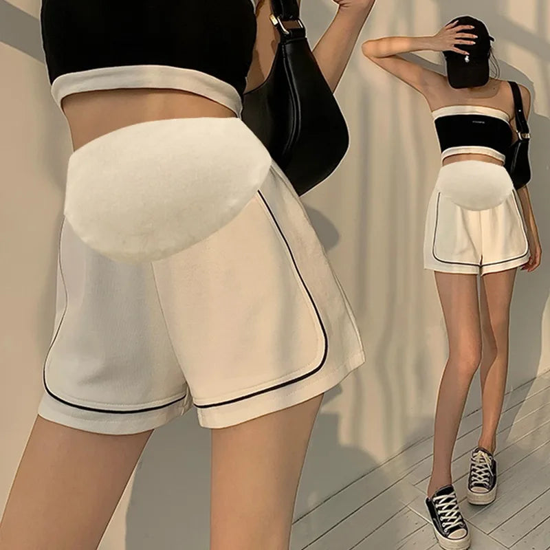 BreezeBelle – Cotton Maternity Shorts