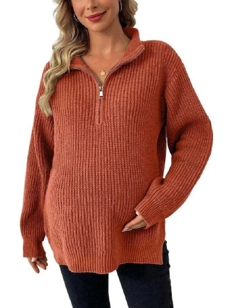 WovenNest – Knit Maternity Pullover