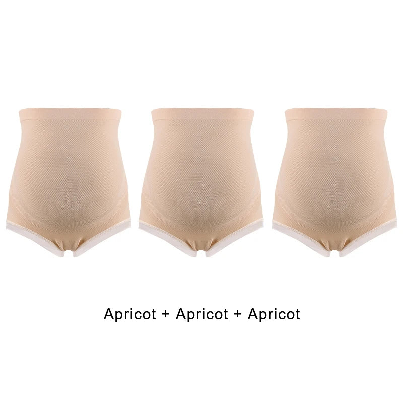 LaceNest – 3-Pack Adjustable High-Waist Maternity Briefs