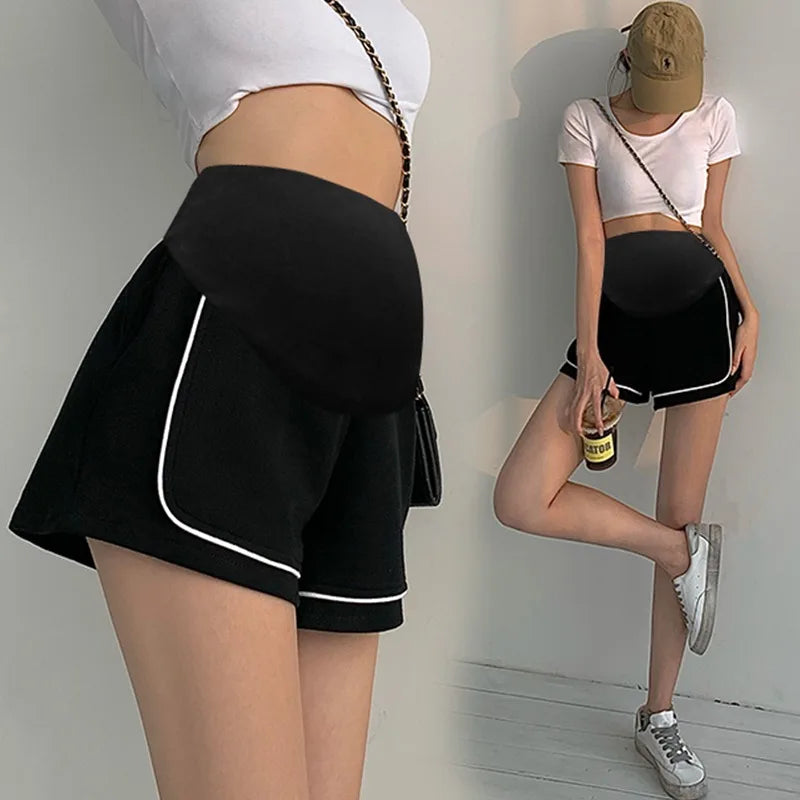BreezeBelle – Cotton Maternity Shorts