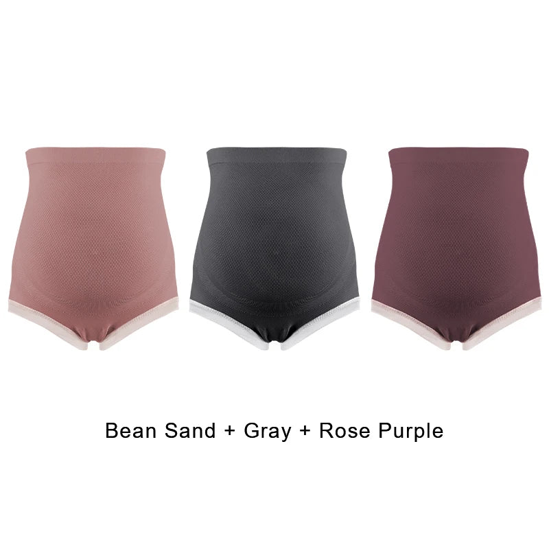 LaceNest – 3-Pack Adjustable High-Waist Maternity Briefs