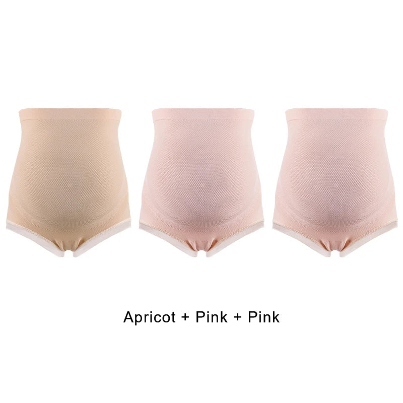 LaceNest – 3-Pack Adjustable High-Waist Maternity Briefs