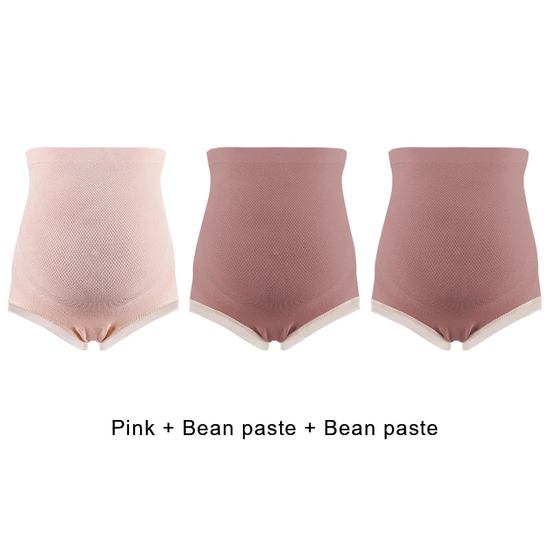 LaceNest – 3-Pack Adjustable High-Waist Maternity Briefs