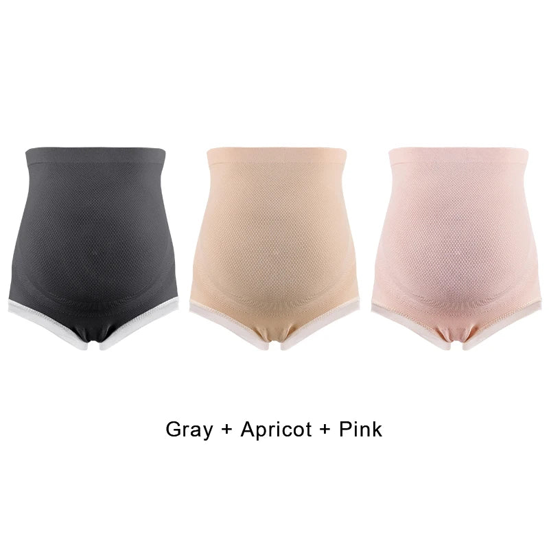 LaceNest – 3-Pack Adjustable High-Waist Maternity Briefs