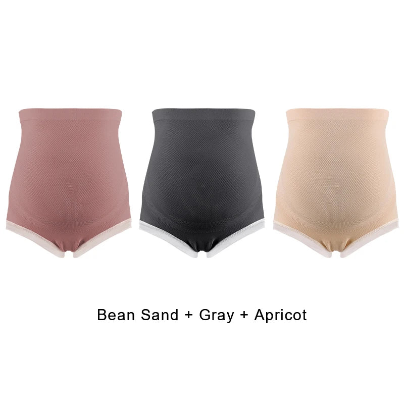 LaceNest – 3-Pack Adjustable High-Waist Maternity Briefs