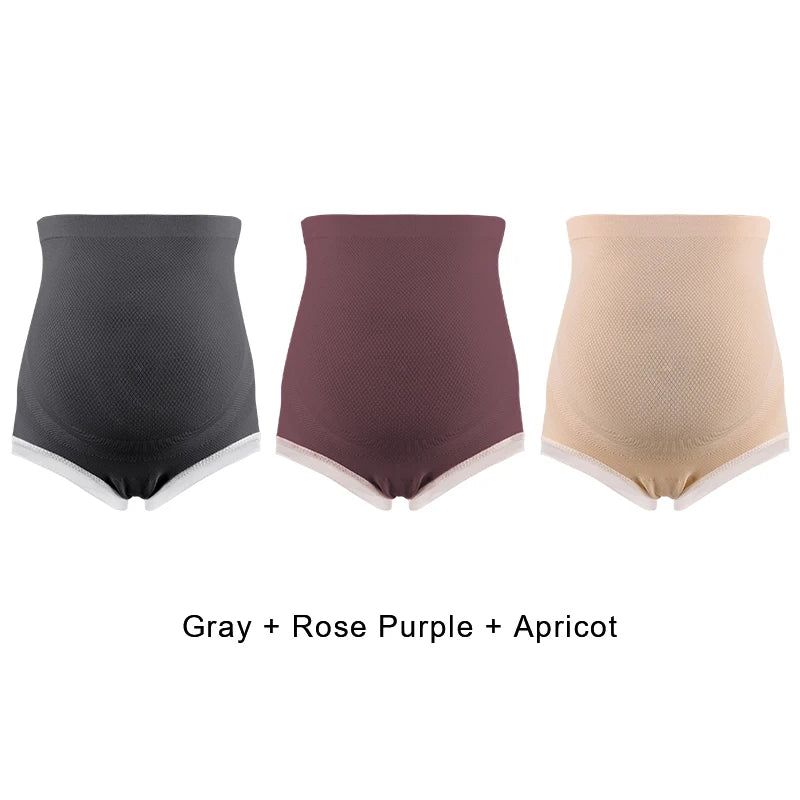 LaceNest – 3-Pack Adjustable High-Waist Maternity Briefs