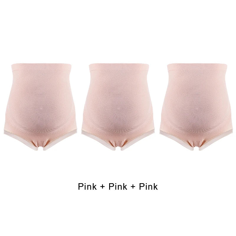 LaceNest – 3-Pack Adjustable High-Waist Maternity Briefs