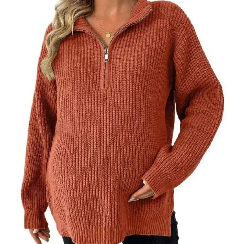 WovenNest – Knit Maternity Pullover