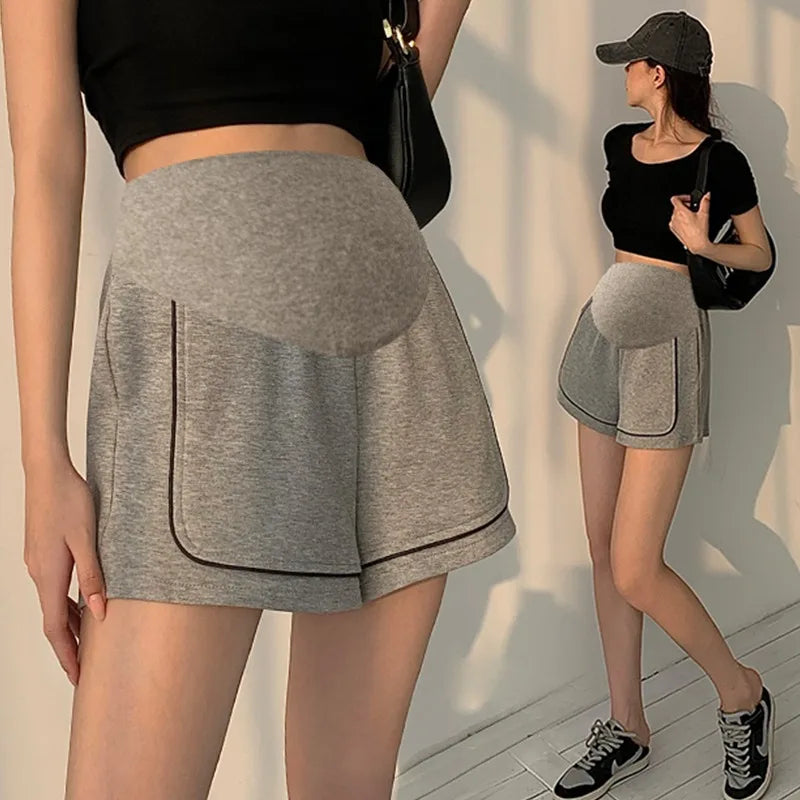 BreezeBelle – Cotton Maternity Shorts
