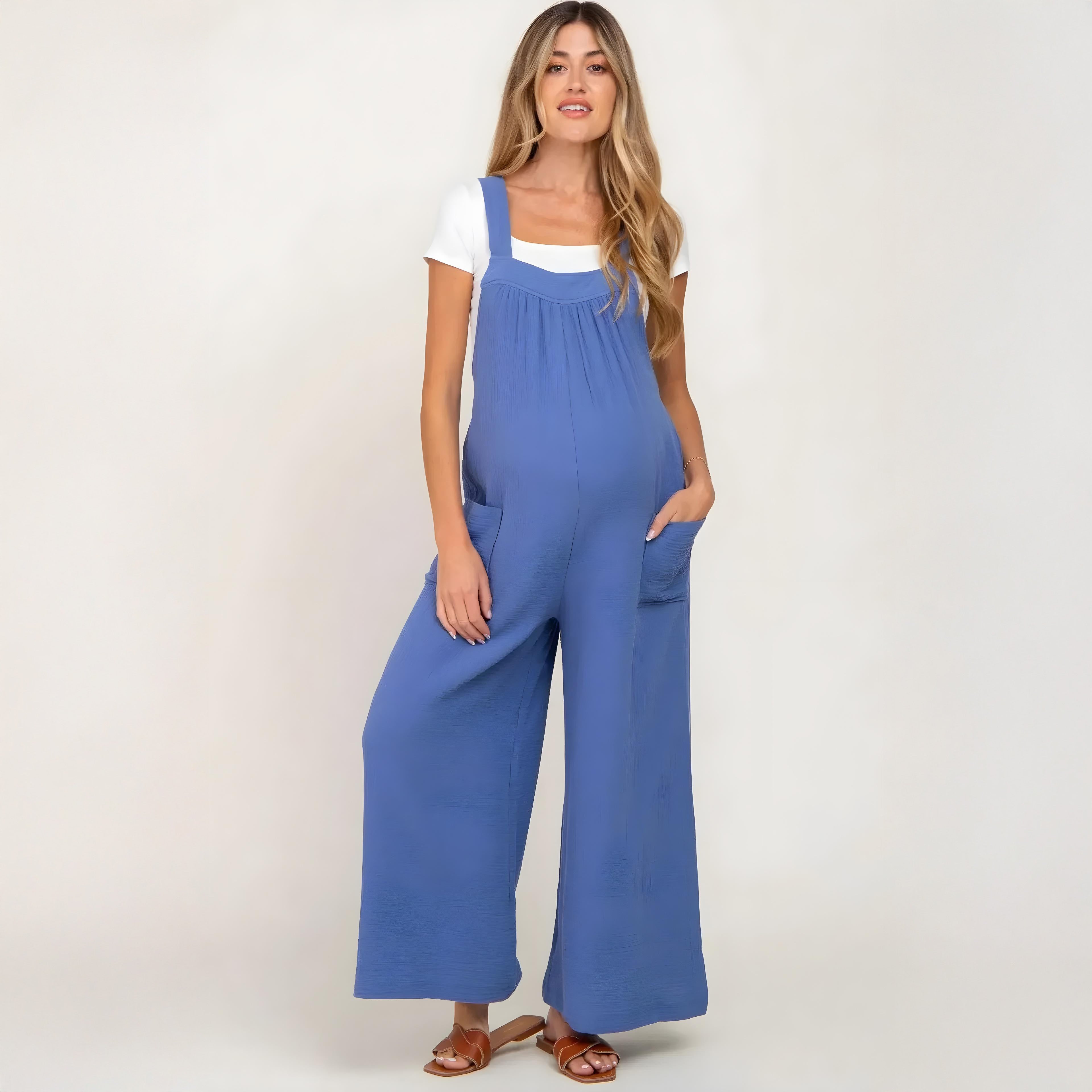 Arden – Wide-Leg Maternity Overall