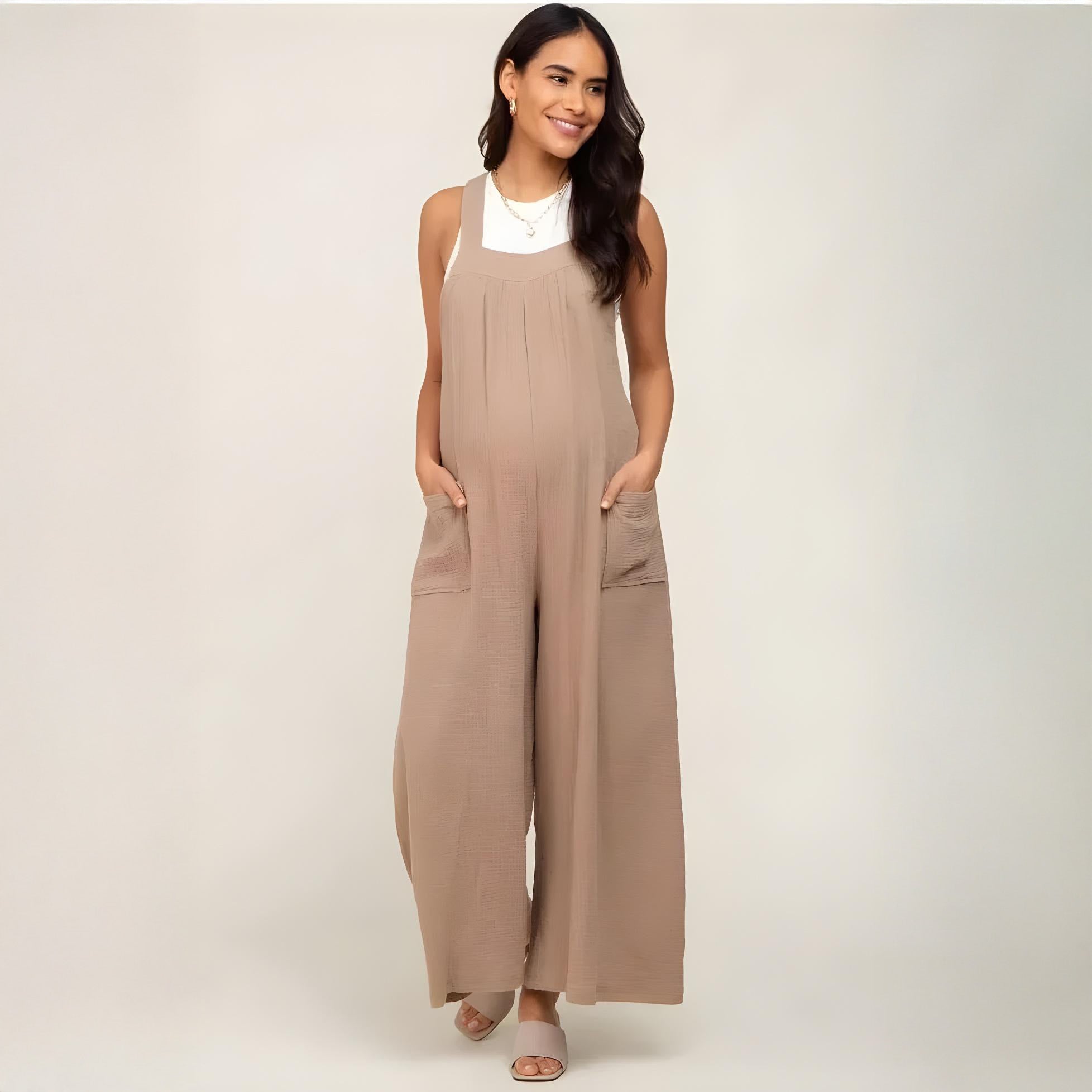 Arden – Wide-Leg Maternity Overall
