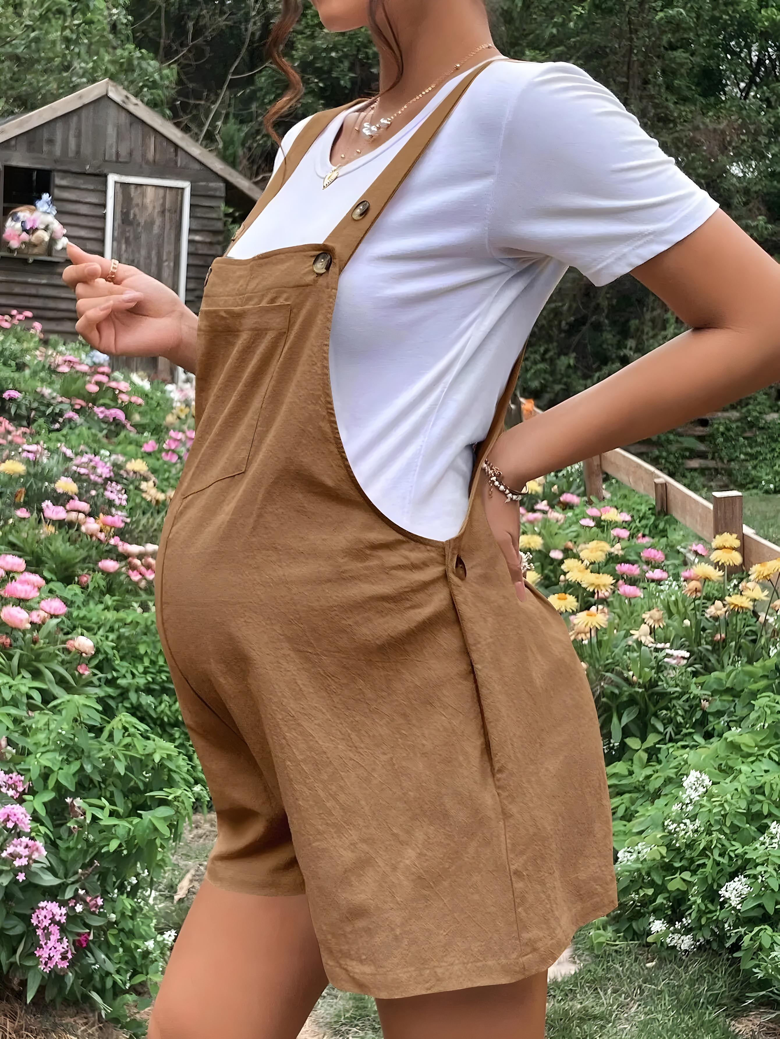 Nova – Adjustable Waist Maternity Suspender Romper