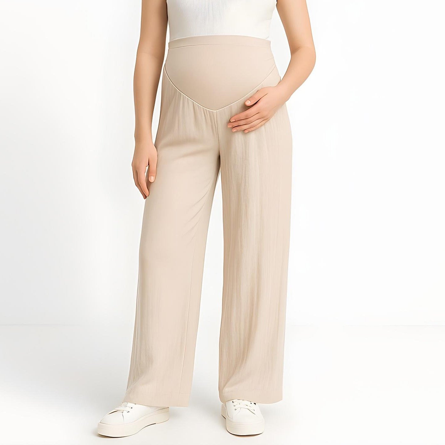 Breezeflow – Slouchy Wide-Leg Maternity Trousers
