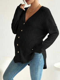 Nurtura – V-Neck Knit Nursing Blouse