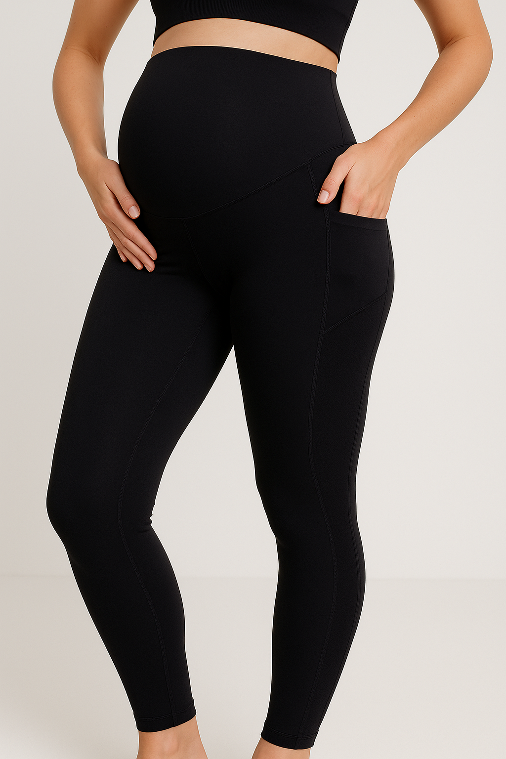 ComfortRise – High-Waist Maternity Yoga Pants