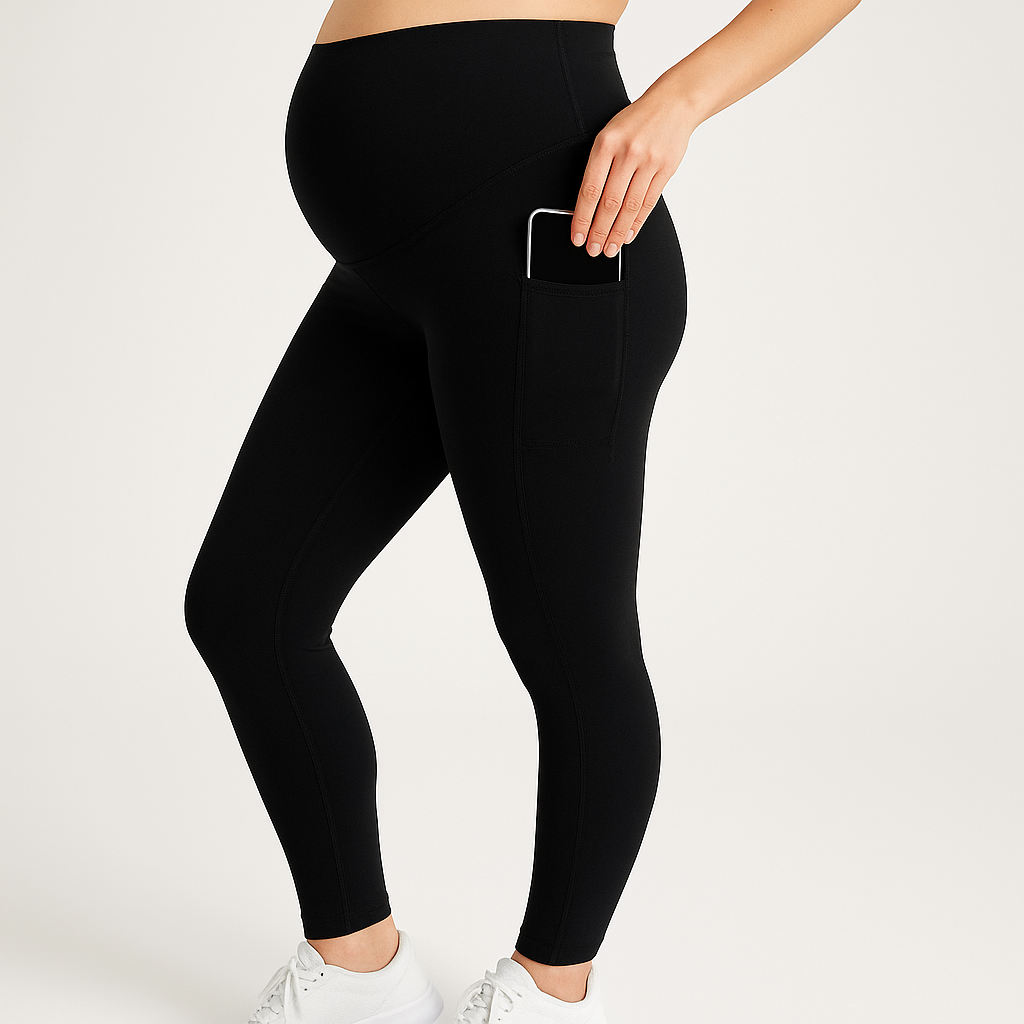 ComfortRise – High-Waist Maternity Yoga Pants