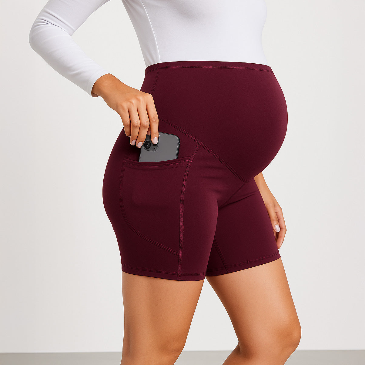 LiftPocket – Maternity Bike Shorts with Pockets