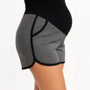 LunaEase – Soft Modal Maternity Belly Shorts