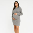 NestHood – Knit Hoodie Maternity Dress