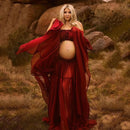 Elira – 2-in-1 Chiffon Maternity Dress Set