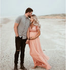 Starlit Shore – Sequin Maternity Photography Dress