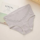 CloudNest – Adjustable High-Waist Cotton Maternity Brief