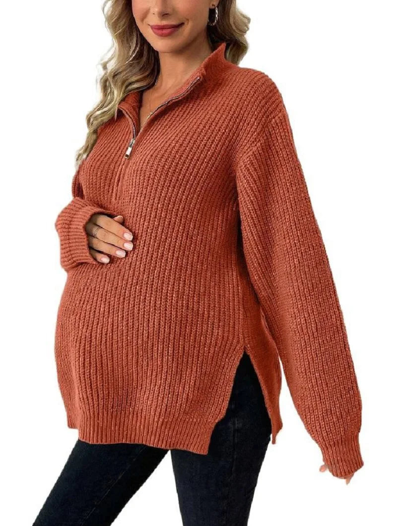 WovenNest – Knit Maternity Pullover