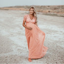 Starlit Shore – Sequin Maternity Photography Dress