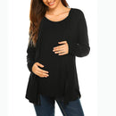 Elowen – Layered Look Maternity Hoodie