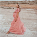 Starlit Shore – Sequin Maternity Photography Dress
