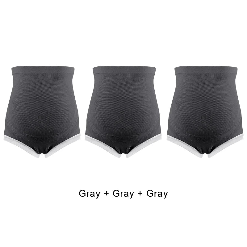LaceNest – 3-Pack Adjustable High-Waist Maternity Briefs