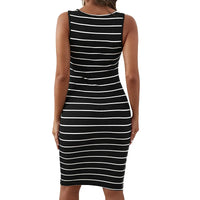 Moonline – Striped Maternity Dress