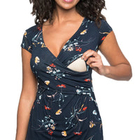 Nara – Pleated Nursing Tee