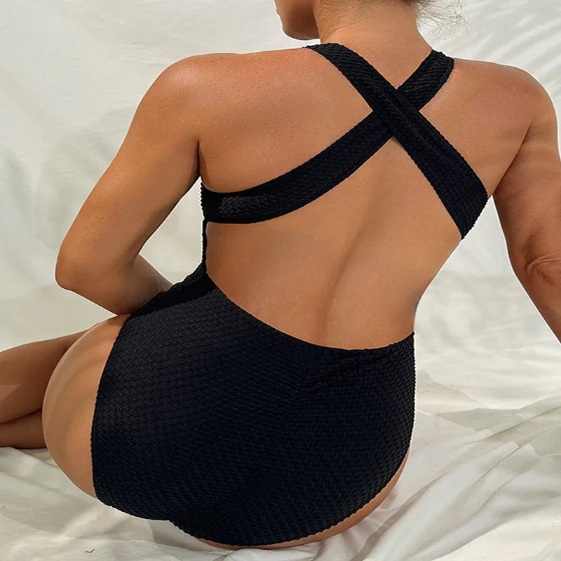 Coastal Ease – Loose-Fit Maternity Swimsuit