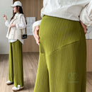 Nuvira – Pleated Chiffon Maternity Trousers