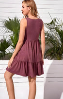 Fleurline – Ruffled Maternity Sundress