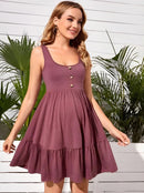 Fleurline – Ruffled Maternity Sundress